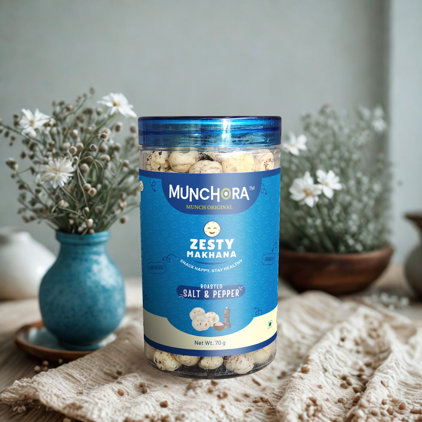 Zesty Makhana – Salt & Pepper