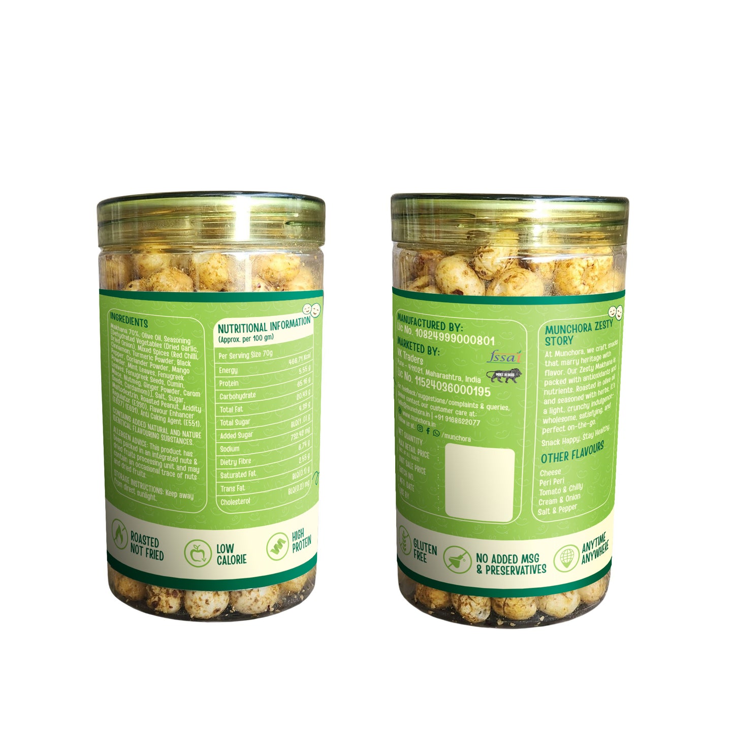 Zesty Makhana – Pudina