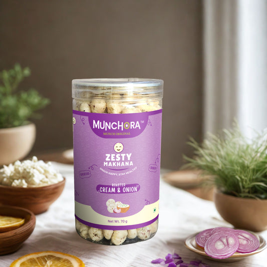 Zesty Makhana – Cream & Onion