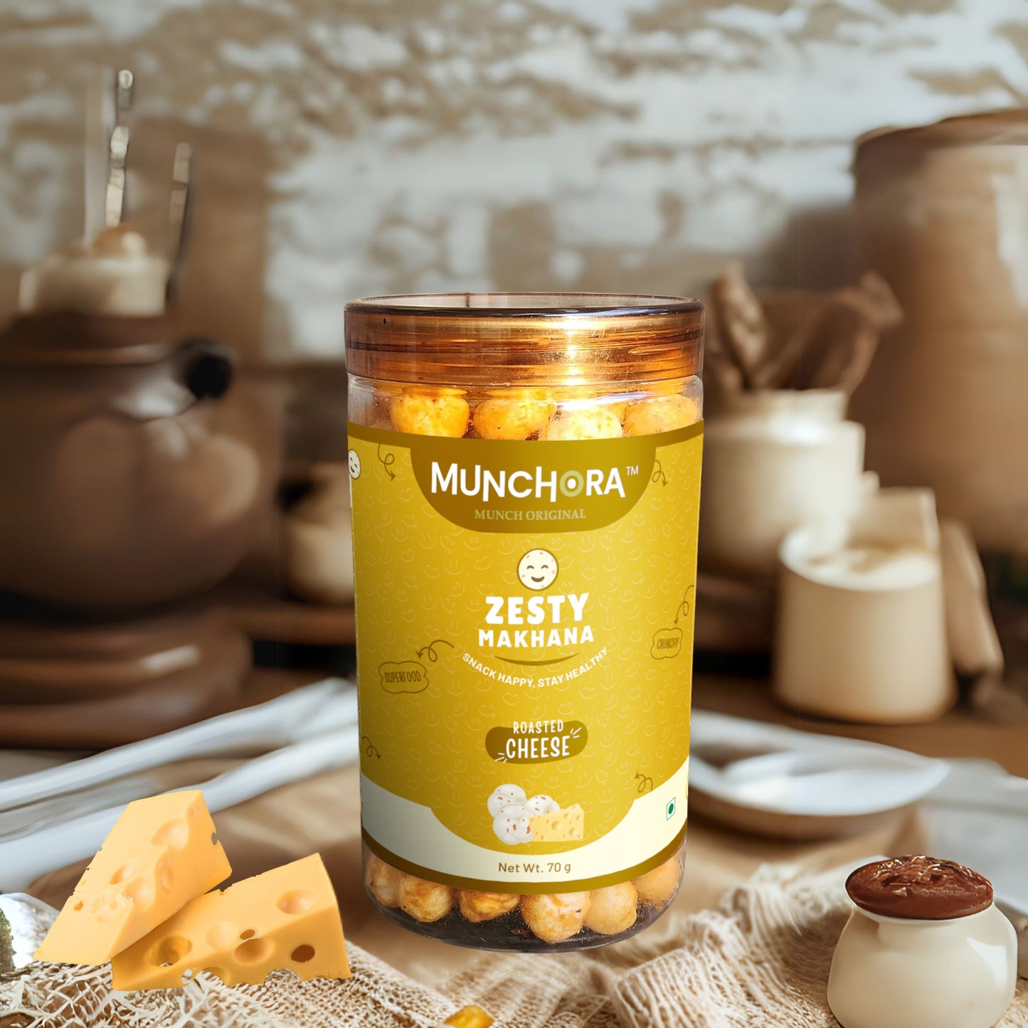 Zesty Makhana – Cheese