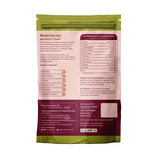 Beetroot Non-Fried Chips