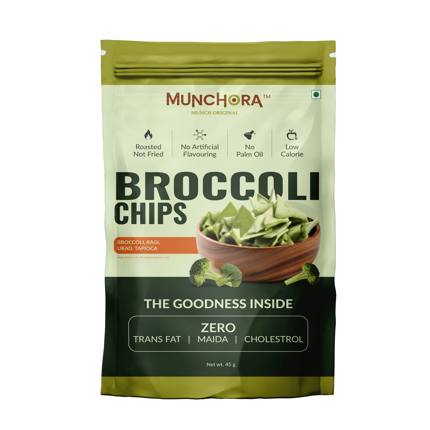 Broccoli Non-Fried Chips