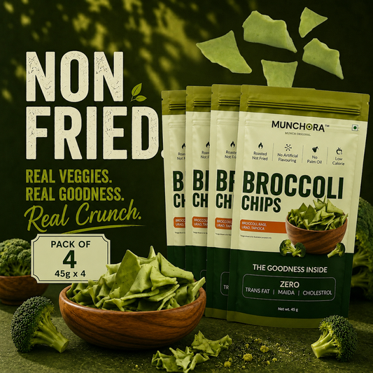 Broccoli Non-Fried Chips (45 g × 4)