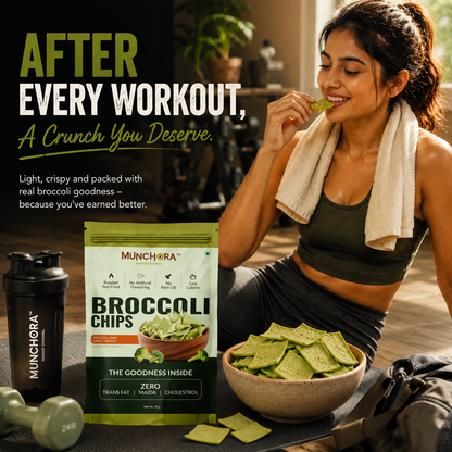 Broccoli Non-Fried Chips (45 g × 4)
