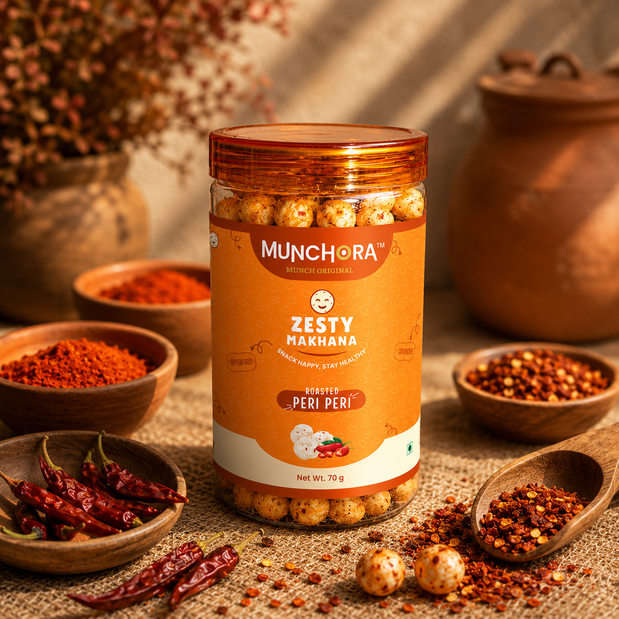 Zesty Makhana – Peri Peri