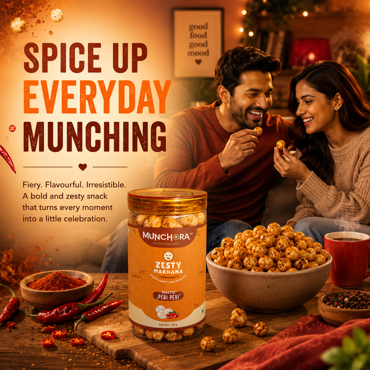 Zesty Makhana – Peri Peri