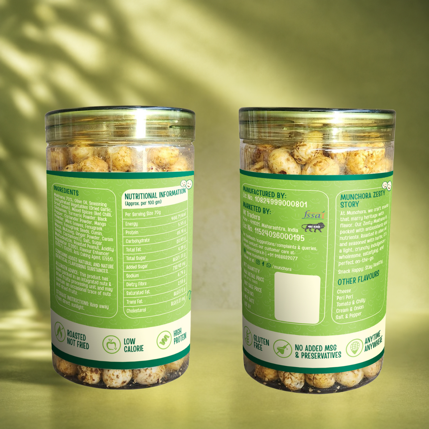 Zesty Makhana – Pudina