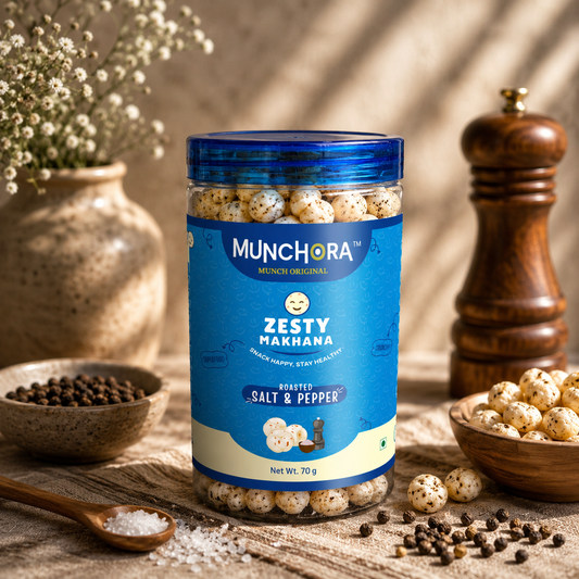 Zesty Makhana – Salt & Pepper