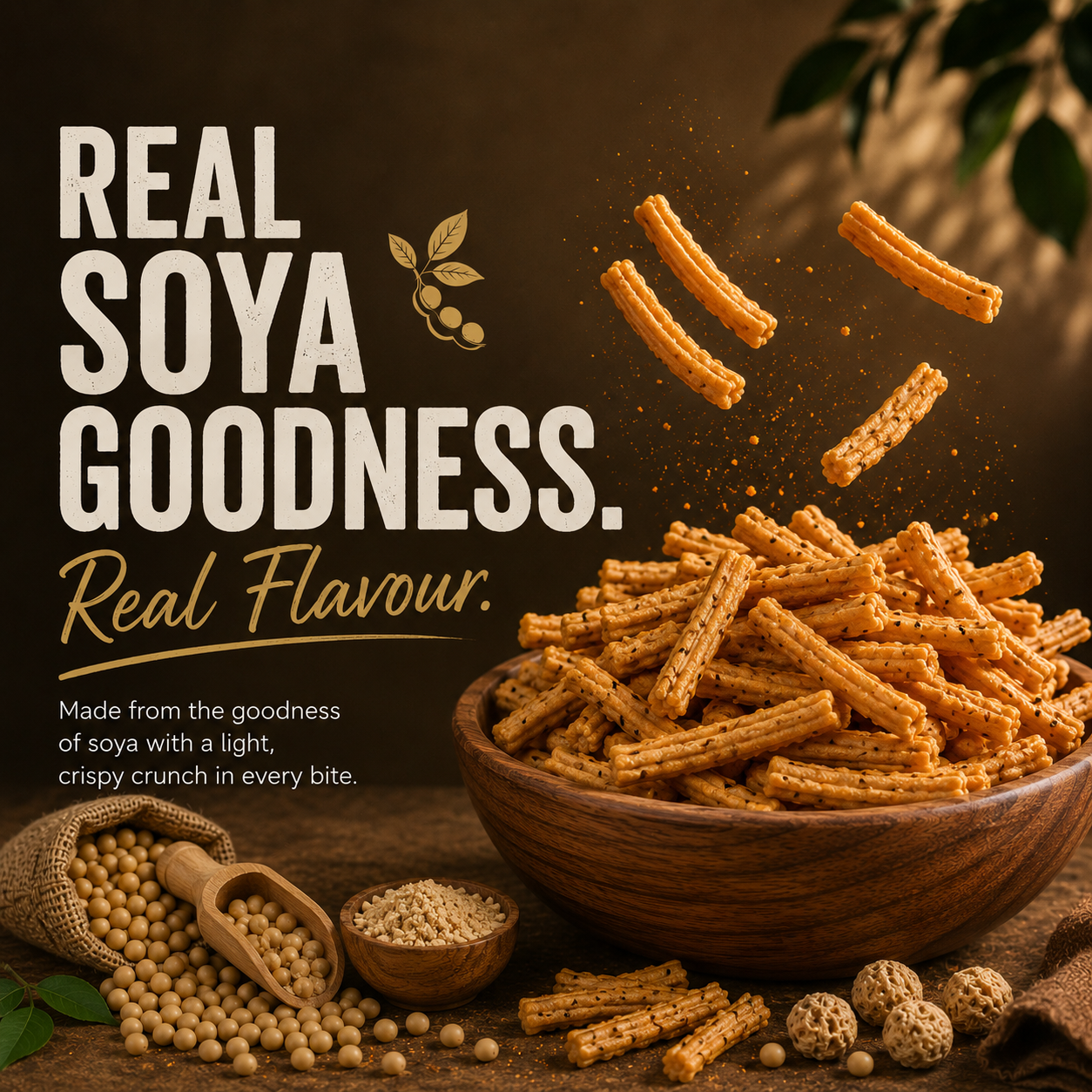 Soya Non-Fried Sticks (45 g × 4)
