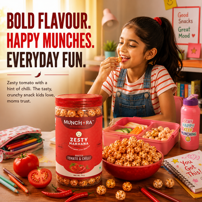Zesty Makhana – Tomato & Chilli