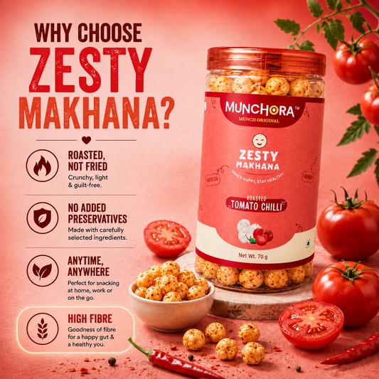 Zesty Makhana – Tomato & Chilli