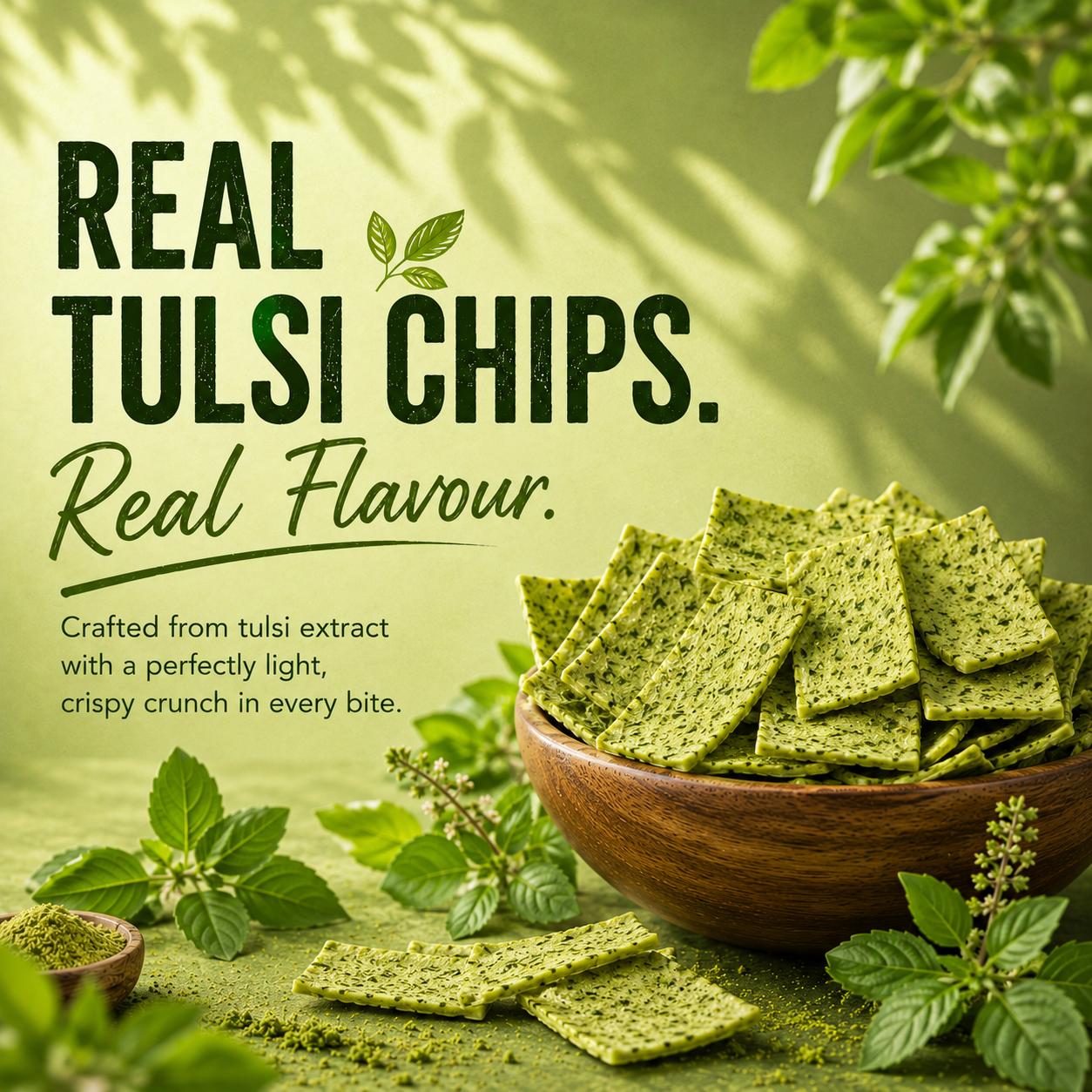 Tulsi Non-Fried Chips (45 g × 4)