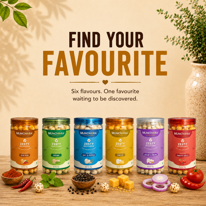 Zesty Makhana – Salt & Pepper